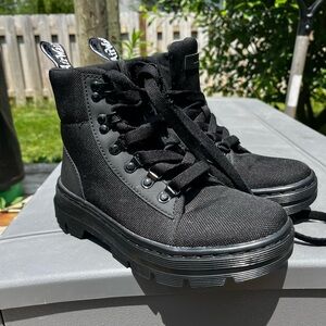 Dr. Martens Black Combat Boots